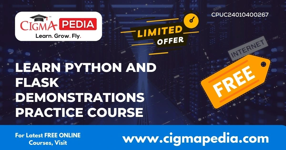 Learn Python And Flask Demonstrations Practice Course Free Udemy