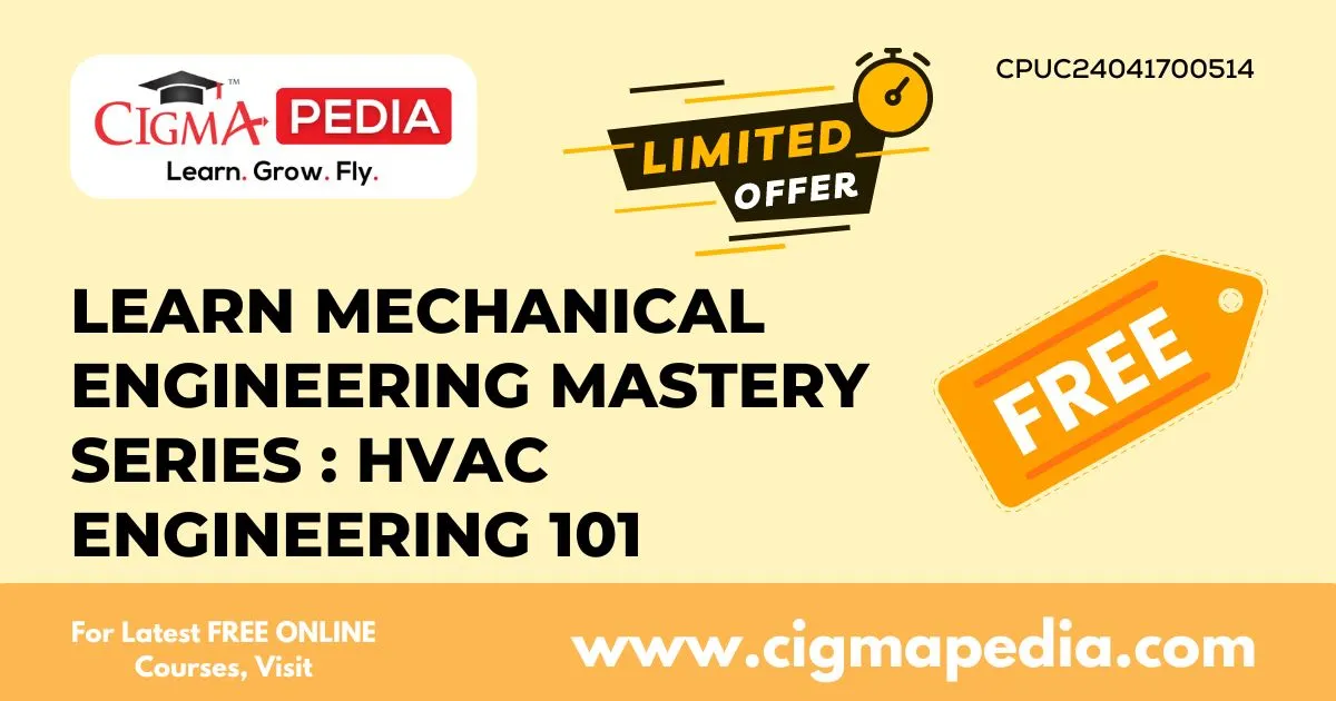 Learn Mechanical Engineering Mastery Series Hvac Engineering