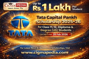 Tata Capital Pankh Scholarship 2025-26 for Class 11, 12, Diploma, ITI