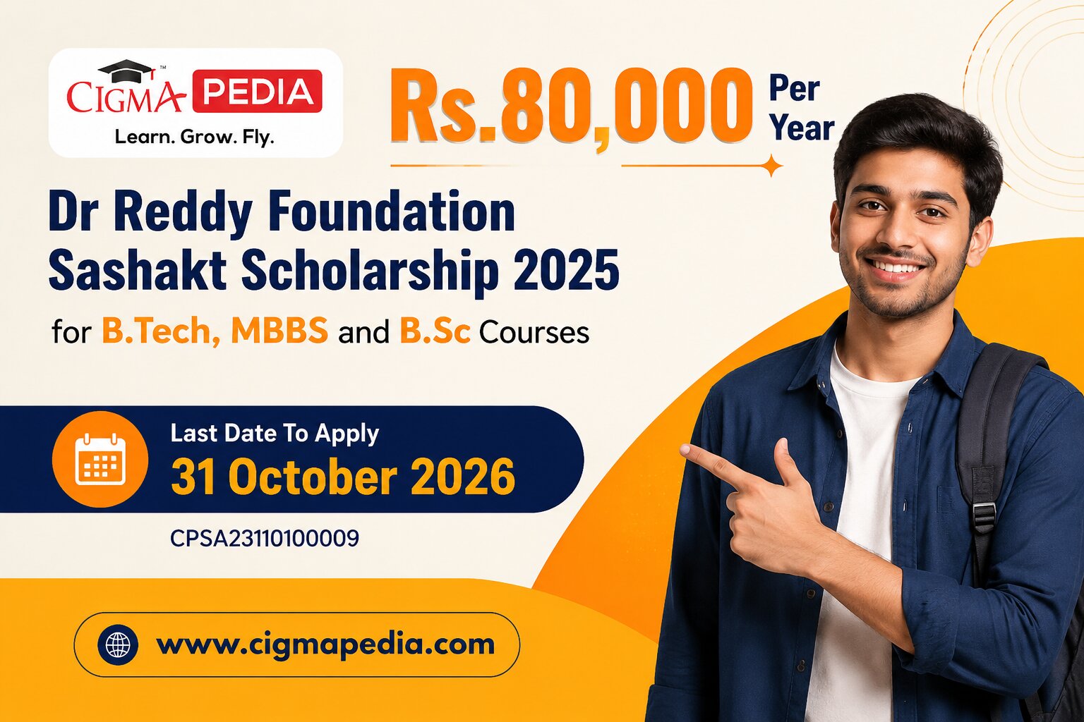 Dr Reddy Foundation Sashakt Scholarship 2026 for B.Tech, MBBS and B.Sc ...