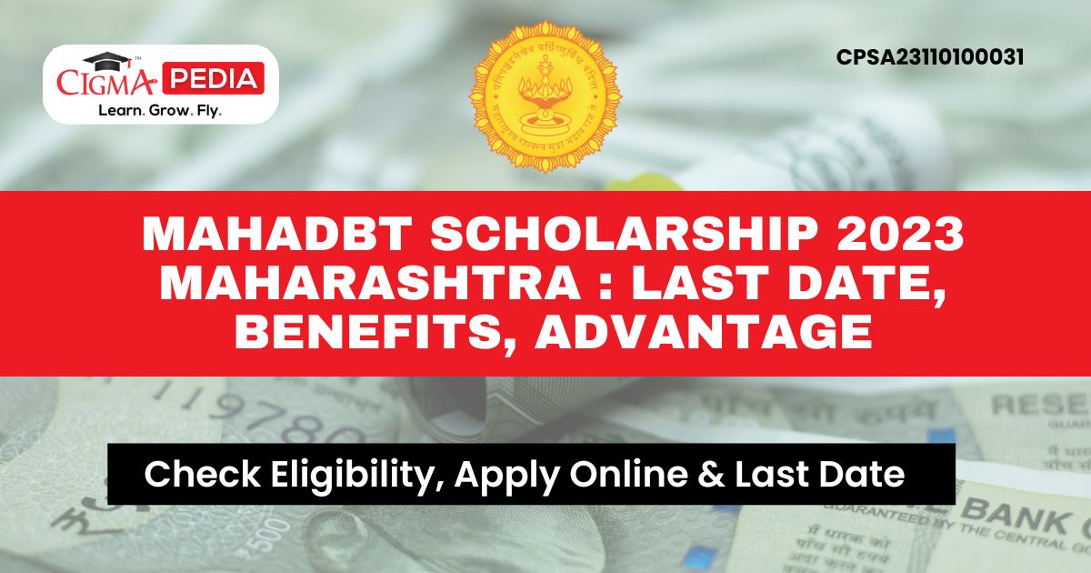 MahaDBT Scholarship 2023 Maharashtra