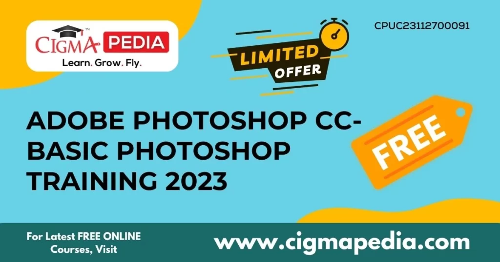 Adobe Photoshop CC- Basic Photoshop training 2023