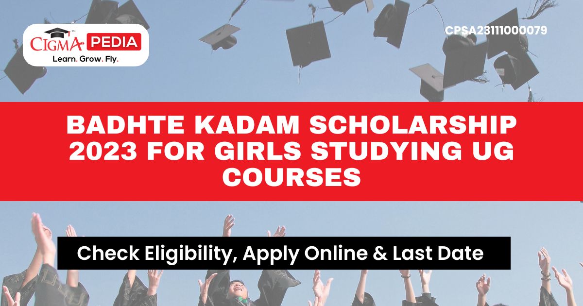 Badhte Kadam Scholarship 2023 for Girls Studying UG Courses-1