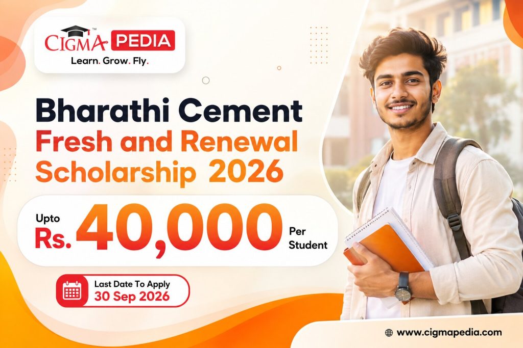 Bharathi Cement Fresh and Renewal Scholarship