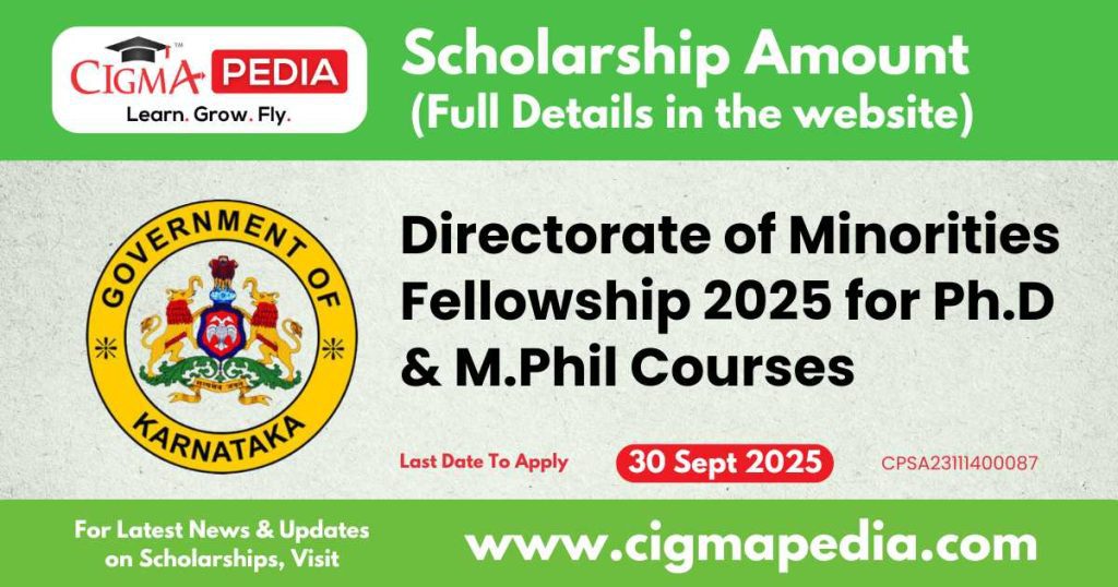 Directorate of Minorities Fellowship