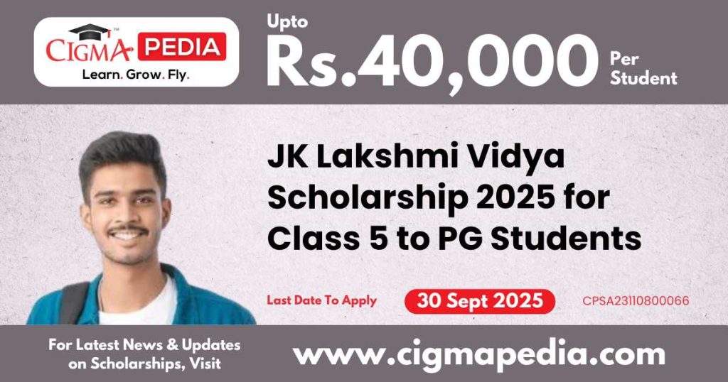 JK Lakshmi Vidya Scholarship