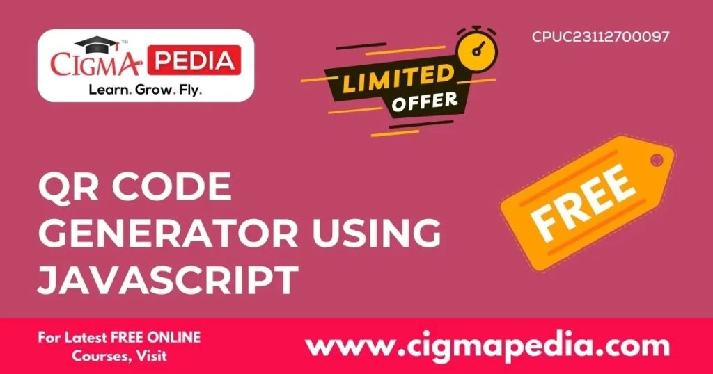 QR Code Generator Using JavaScript