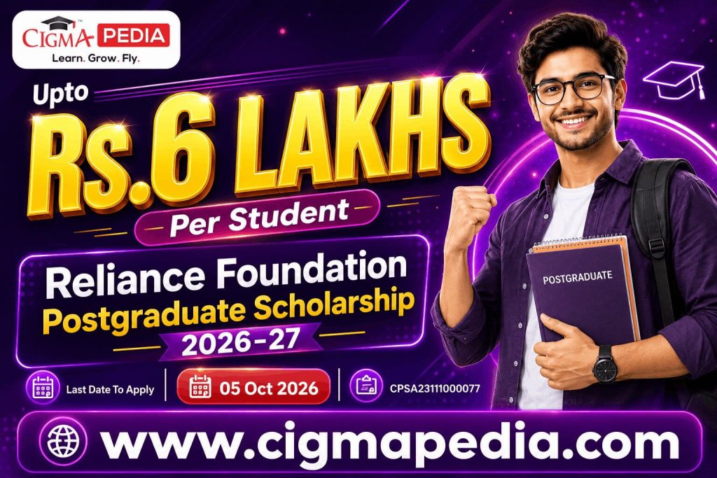 Reliance Foundation Postgraduate Scholarship