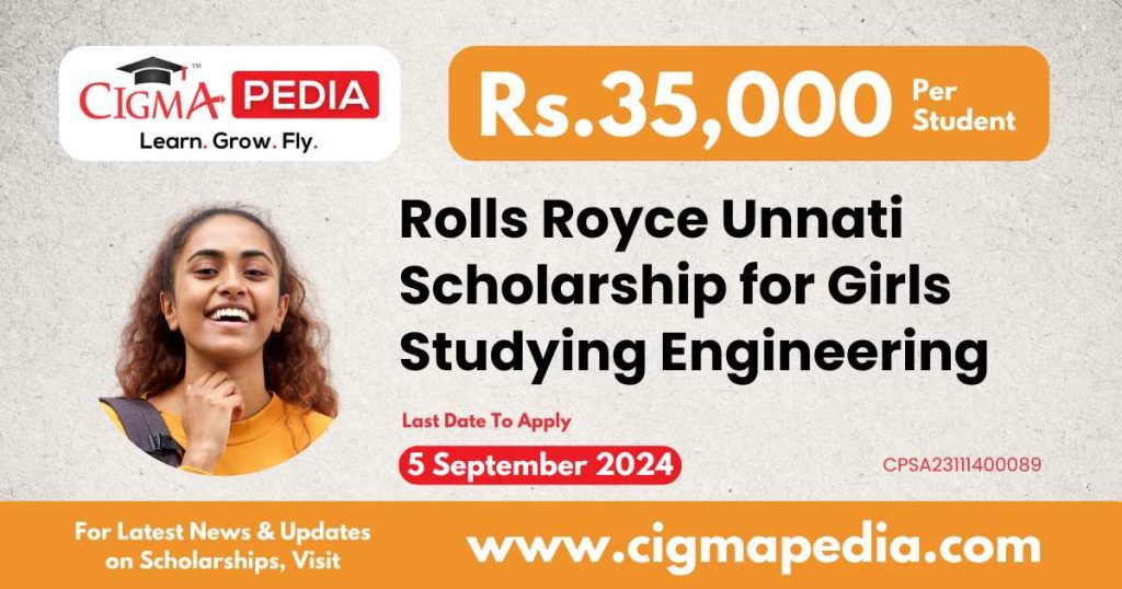 Rolls Royce Unnati Scholarship