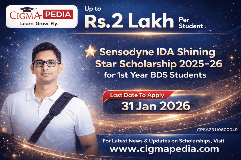 Sensodyne IDA Shining Star Scholarship