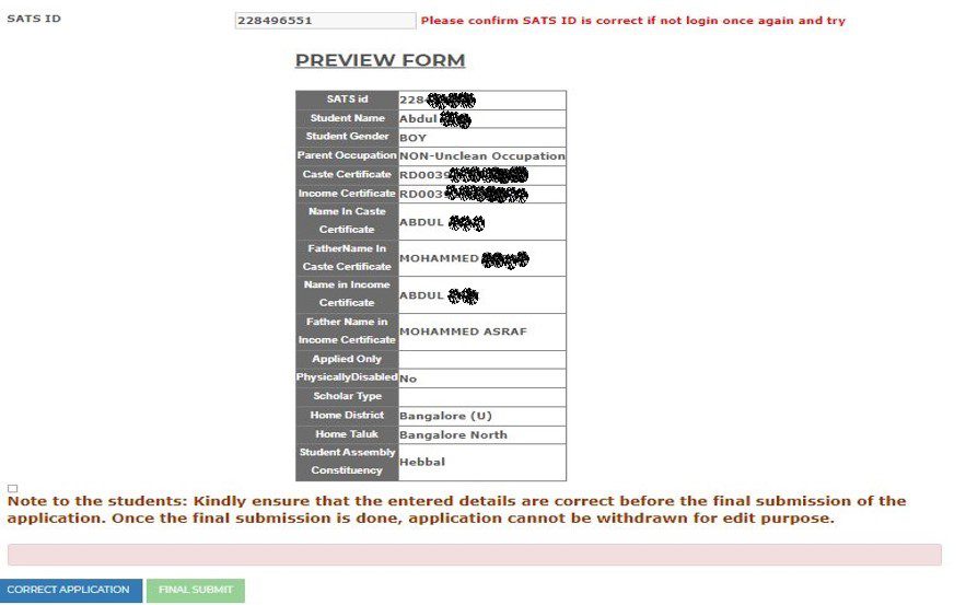 Step by Step Guide to Apply for SSP Pre Matric Scholarship 2023-24 for Class 1 to 8 Minority Students 15