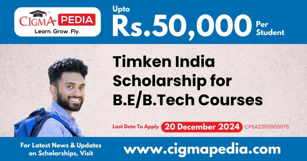 Timken India Scholarship