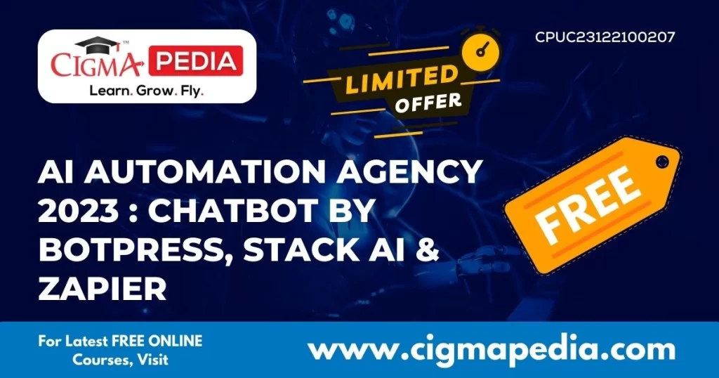 AI Automation Agency 2023 ChatBot by Botpress, Stack AI & Zapier