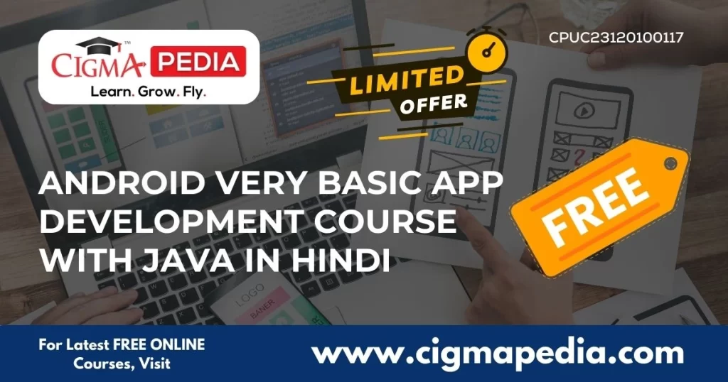 Android Very Basic App Development Course with Java in Hindi