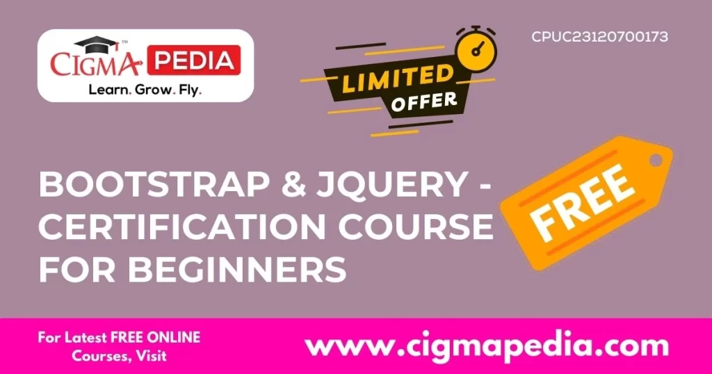 Bootstrap & jQuery - Certification Course for Beginners