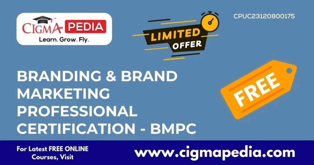 Branding & Brand Marketing Professional Certification - BMPC