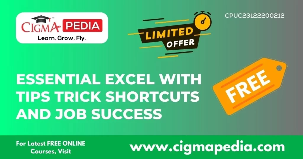 Essential Excel With Tips Trick Shortcuts and Job Success