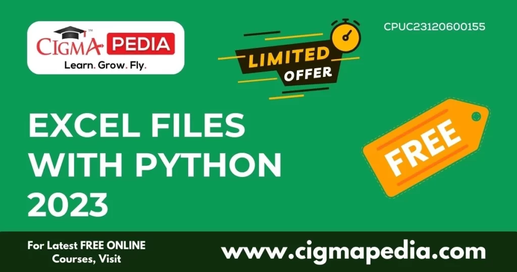 Excel files with Python 2023