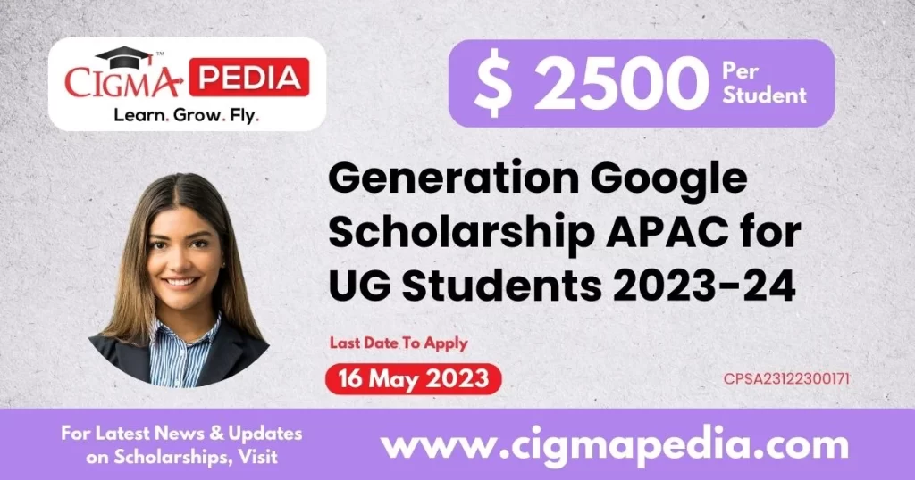 Generation Google Scholarship