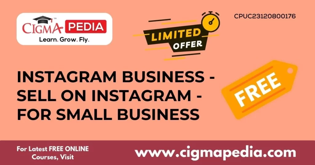 Instagram Business - Sell On Instagram - for Small business