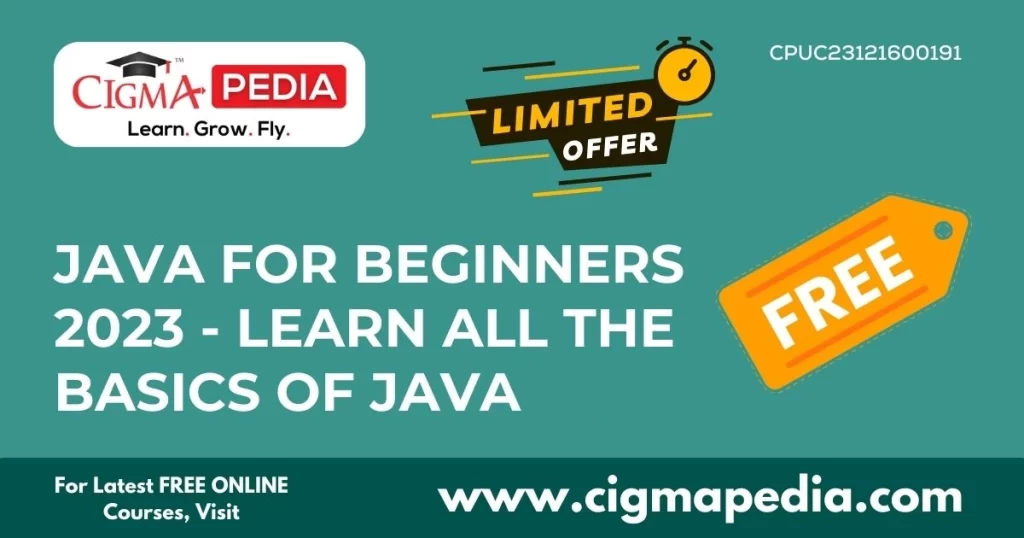 Java for Beginners 2023 - Learn all the Basics of Java