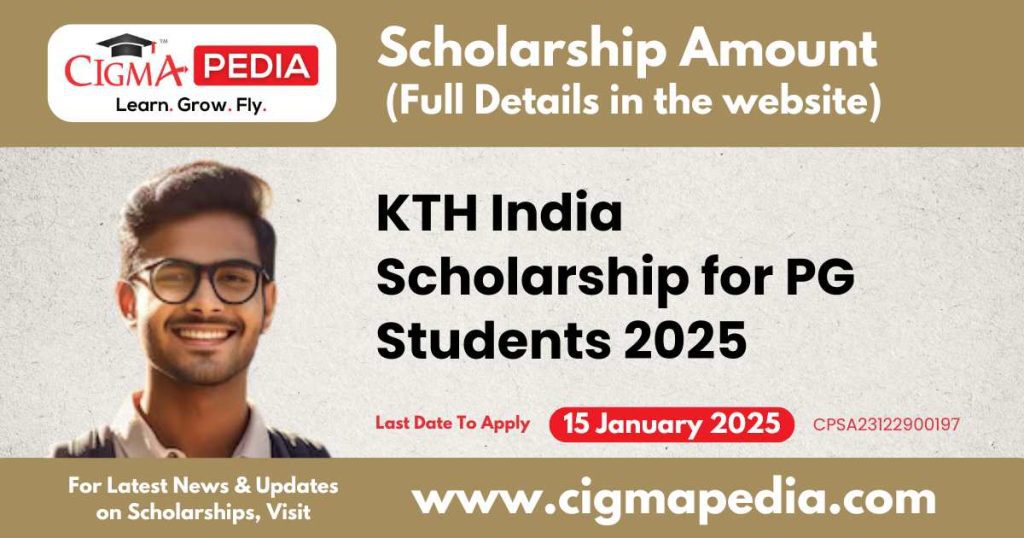 KTH India Scholarship