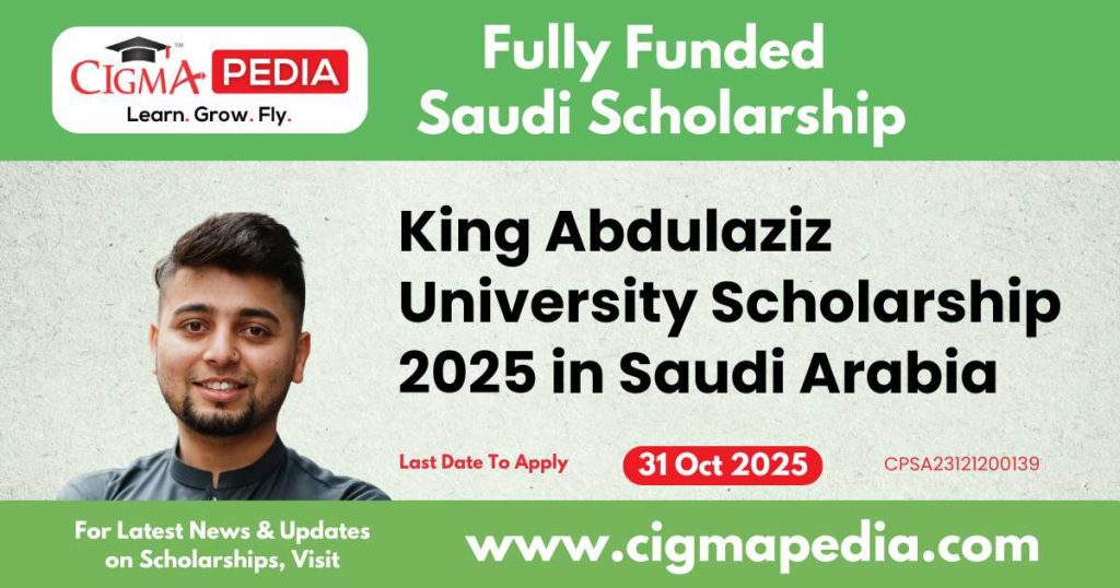 King Abdulaziz University Scholarship