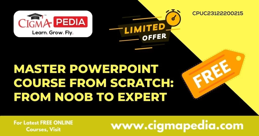 Master Powerpoint Course From Scratch From Noob To Expert