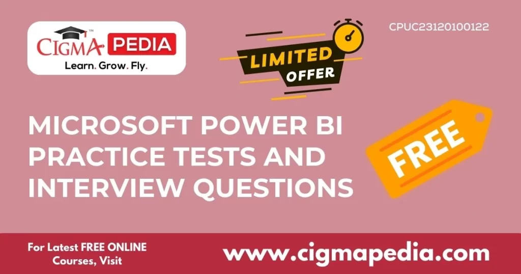 Microsoft Power BI Practice Tests and Interview Questions