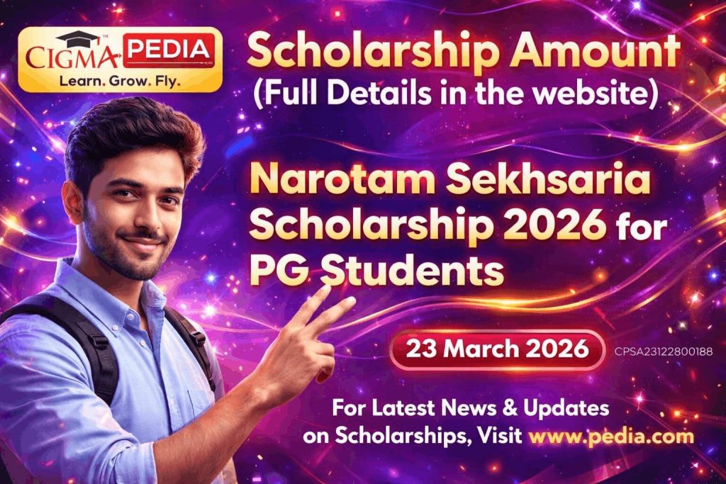Narotam Sekhsaria Scholarship
