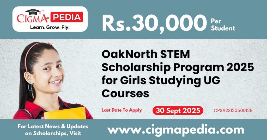 OakNorth STEM Scholarship Program