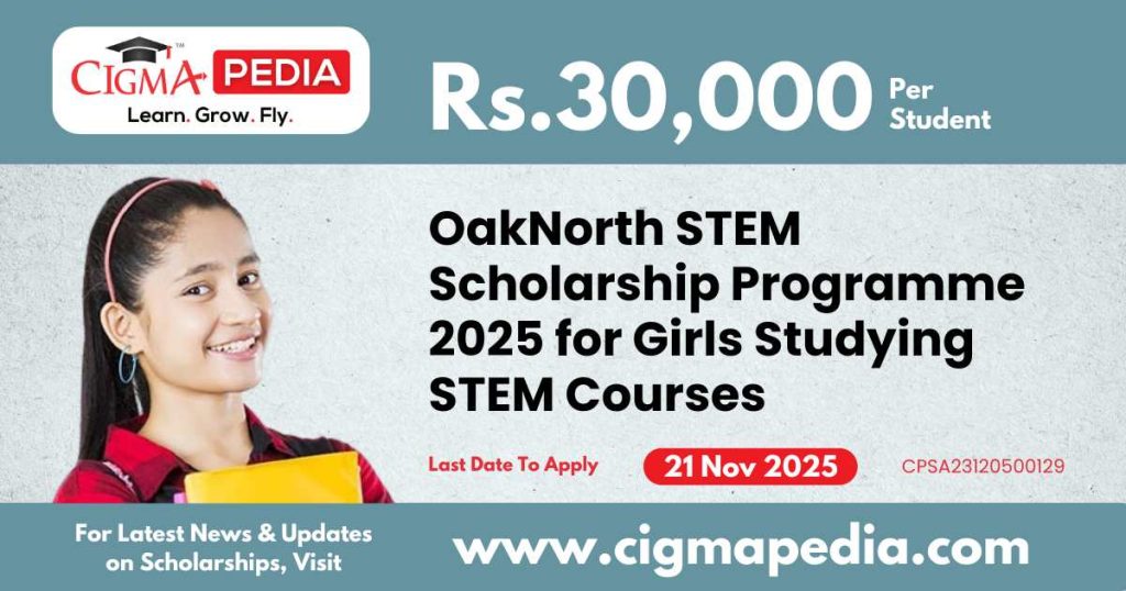 OakNorth STEM Scholarship Programme