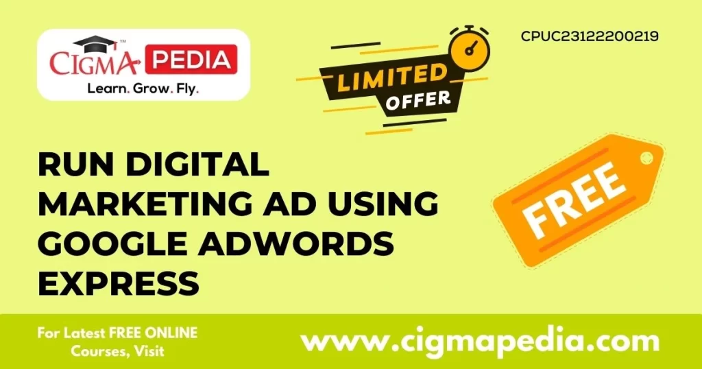 Run Digital Marketing Ad Using Google Adwords Express