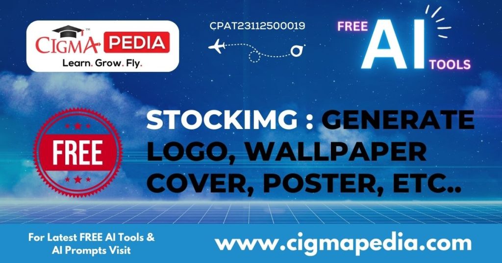 STOCKIMG Generate Logo, Wallpaper Cover, Poster, etc.