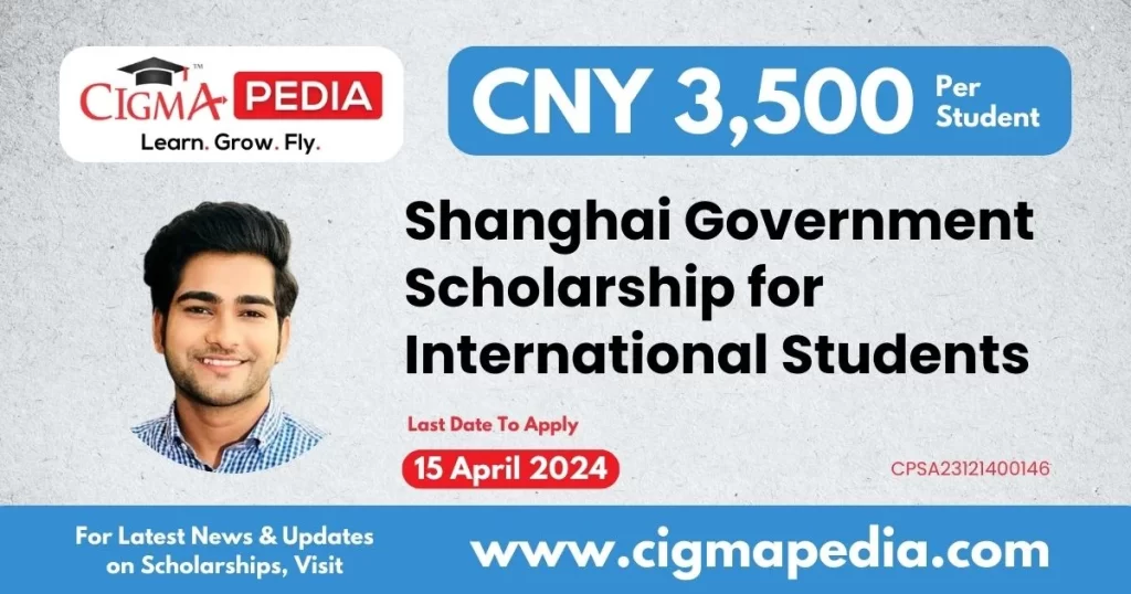 Shanghai Government Scholarship