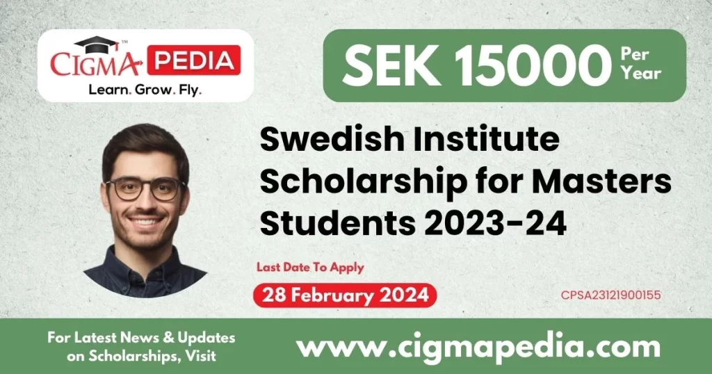 Swedish Institute Scholarship