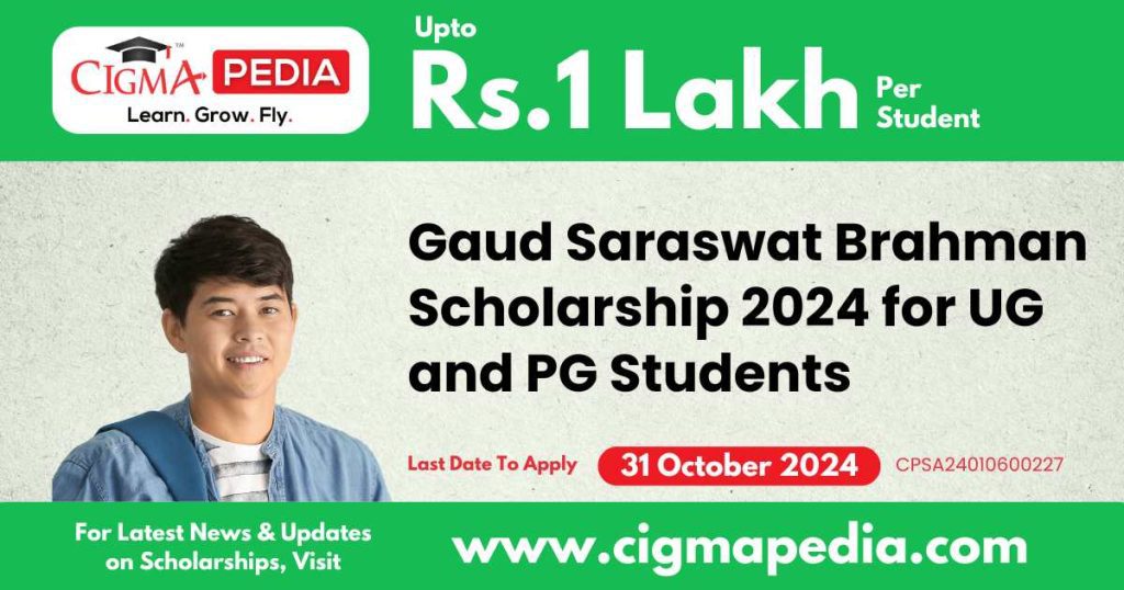 Gaud Saraswat Brahman Scholarship