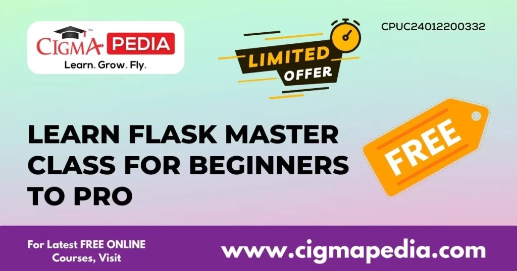 Learn Flask Master Class For Beginners To Pro