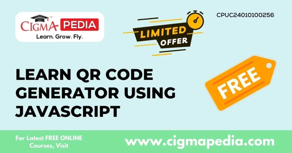 Learn QR Code Generator Using JavaScript