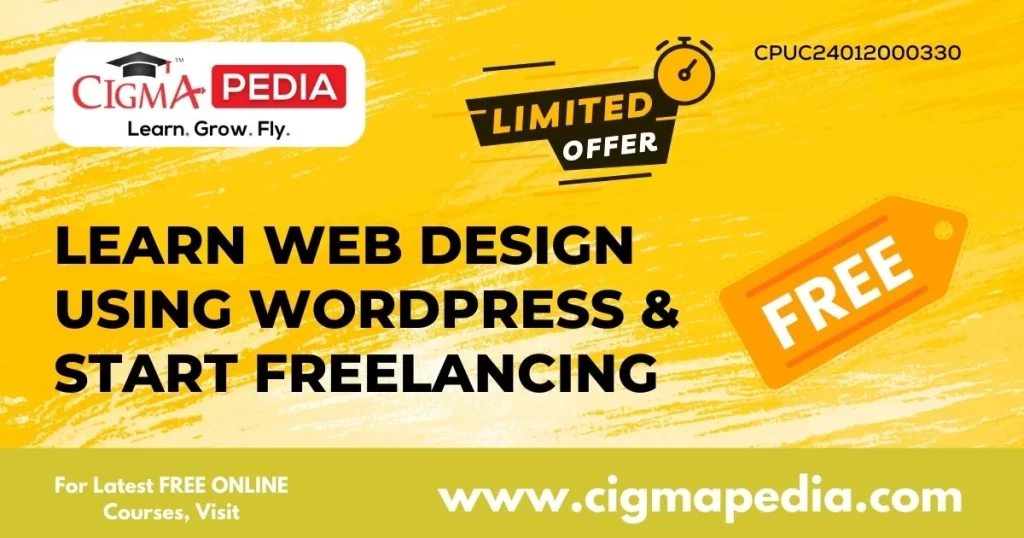 Learn Web Design using WordPress & Start Freelancing