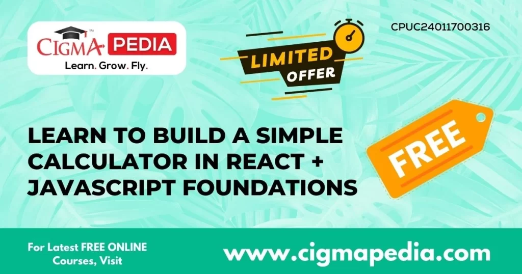 Learn to Build a Simple Calculator in React + JavaScript Foundations