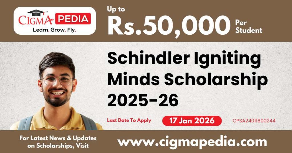 Schindler Igniting Minds Scholarship