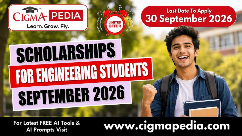 Top Scholarships for Engineering Students in September 2026