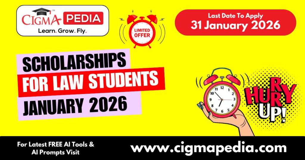 Top Scholarships for Law Students in January 2026