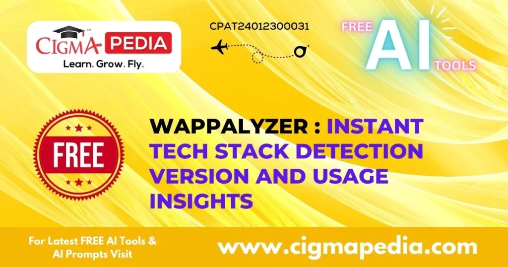 Wappalyzer