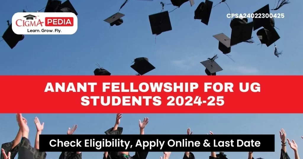 Anant Fellowship for UG Students 2024-25