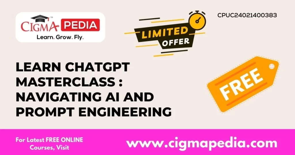 Learn ChatGPT Masterclass