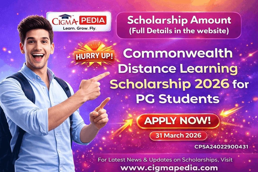 Commonwealth Distance Learning Scholarship