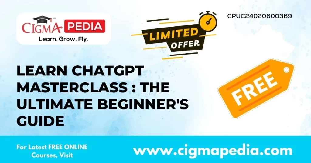 Learn ChatGPT Masterclass