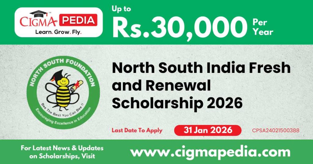 North South India Fresh and Renewal Scholarship